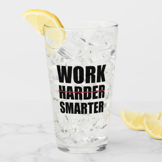より賢く働く モチベーション タンブラーグラス (アイス正面)