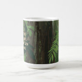 より近い自然、より多くの馬鹿 コーヒーマグカップ (中央)