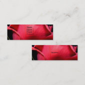 より近く、 スキニー名刺 (正面/裏面)