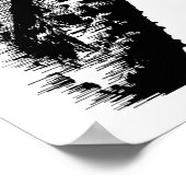 より速いダートバイクモトクロスポスター ポスター (角)