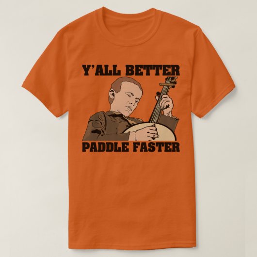 より速くパドルを配信 Tシャツ (デザイン正面)