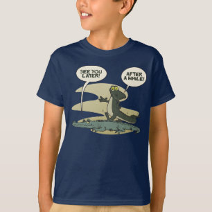 より遅いわにワイシャツ Tシャツ