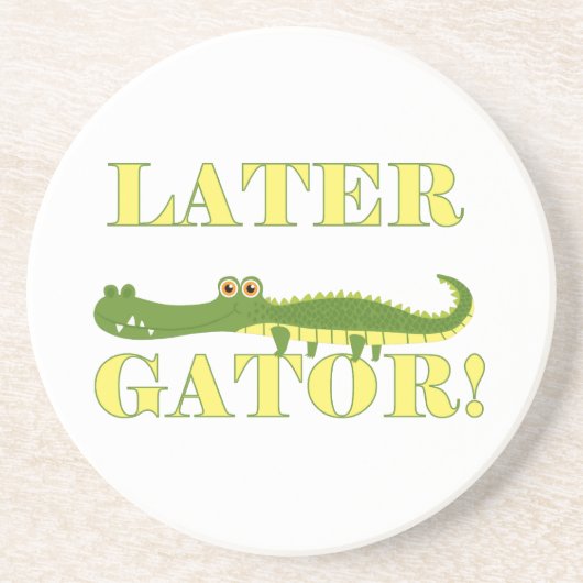 より遅いわに コースター (正面)