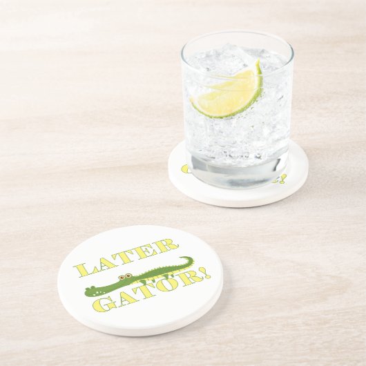 より遅いわに コースター (側面)