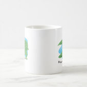 より遅いわに コーヒーマグカップ (中央)