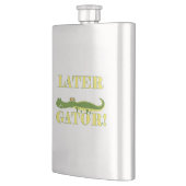 より遅いわに フラスク (左)