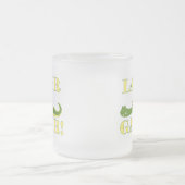 より遅いわに フロストグラスマグカップ (中央)