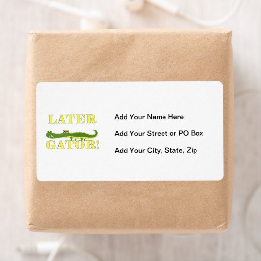 より遅いわに ラベル (インサイチュ)