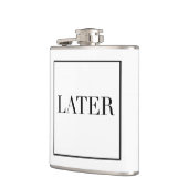 より遅いフラスコ フラスク (左)