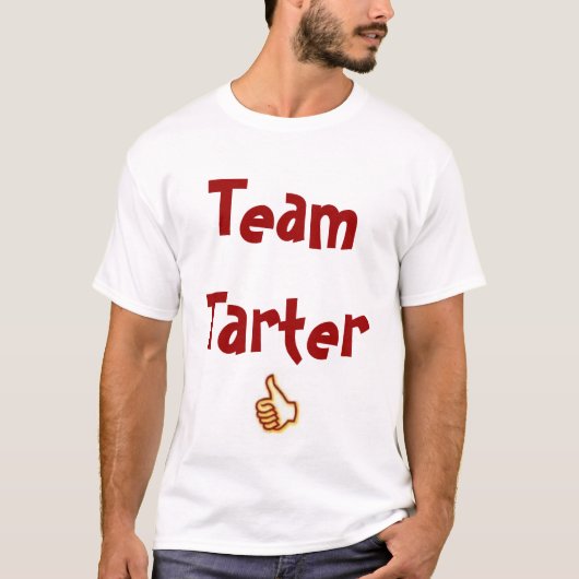 より鋭くよい親指 Tシャツ (正面)