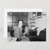 より長いレターの後のポストカード ポストカード (正面/裏面)