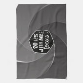 より集中してより少なく キッチンタオル (縦)