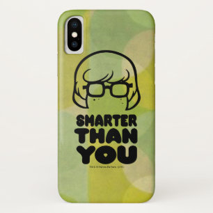 より頭が切れるな" Velma "グラフィック iPhone X ケース