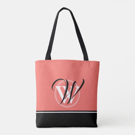 より高いクリスチャン感動的サンゴを熱望する トートバッグ (裏面)