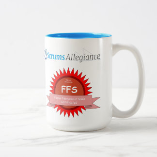 より高速な機能カフェイン・ホルスター ツートーンマグカップ