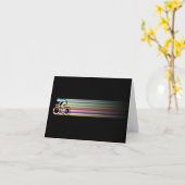 より高速、より高速、より高速 カード (黄色い花)