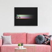 より高速、より高速、より高速 キャンバスプリント (インサイチュ (リビング))