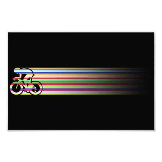 より高速、より高速、より高速 フォトプリント            (正面)