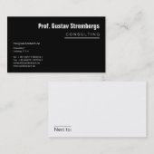 より黒 名刺 (正面/裏面)