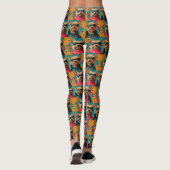 よろいハートバラバレンタインデー レギンス (裏面)