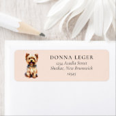 よろき犬の住所 ラベル (インサイチュ)