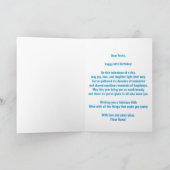 よろこび風船ライトバンティングフラグ60誕生日 カード (内部)