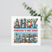 よろしい、乗船許可 招待状 (スタンド正面)