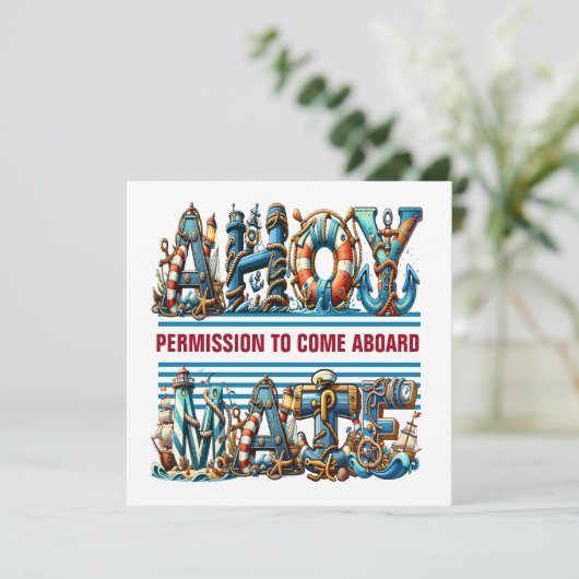 よろしい、乗船許可 招待状 (スタンド正面)