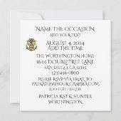 よろしい、乗船許可 招待状 (裏面)