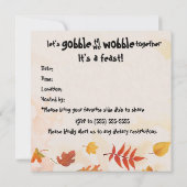 よろしくたのむ！感謝の日は踊りまくろう！ 招待状 (裏面)