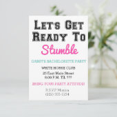 よろしくドタバタ招待状 招待状 (スタンド正面)