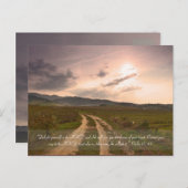 「よろしく…」 – はがき (正面/裏面)