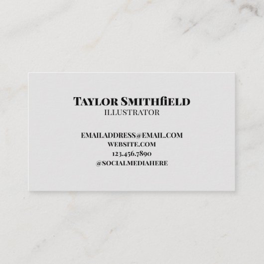 よろしく 名刺 (裏面)