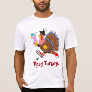 よろよろしているトルコ(カクテル) - SSのスポーツTek Tシャツ
