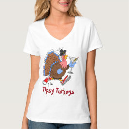 よろよろしているトルコ(マルティーニ後走られる) - Tシャツ