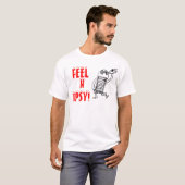 よろよろしている感じn tシャツ (正面フル)