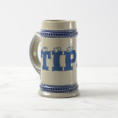 よろよろしている ビールジョッキ (正面左)
