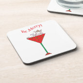 よろよろしているtini'sウサギ コースター (左側)