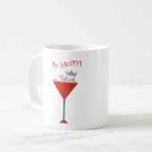 よろよろしているtini'sウサギ コーヒーマグカップ (正面左)
