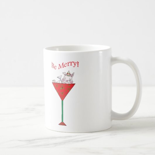 よろよろしているtini'sウサギ コーヒーマグカップ (右)