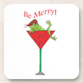 よろよろしているtini'sカエル コースター (正面)