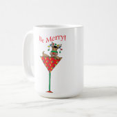 よろよろしているtini'sトナカイ コーヒーマグカップ (正面左)