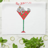 よろよろしているtini's象 キッチンタオル (折り畳み)