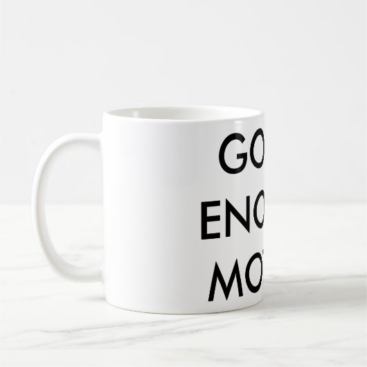 よ十分はコーヒー夢および仙痛のためのマグを生み出します コーヒーマグカップ (左)