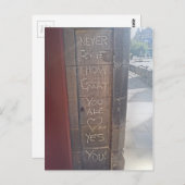 「よ忘れして素晴らし、Yesよ」 ポストカード (正面/裏面)