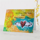 よ感じろしいお願い – グリーテ空白のィングカード カード (黄色い花)