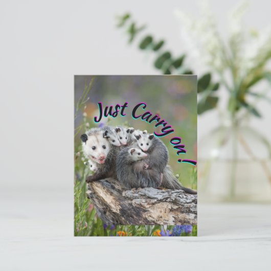 よ運く！ ポストカード (スタンド正面)