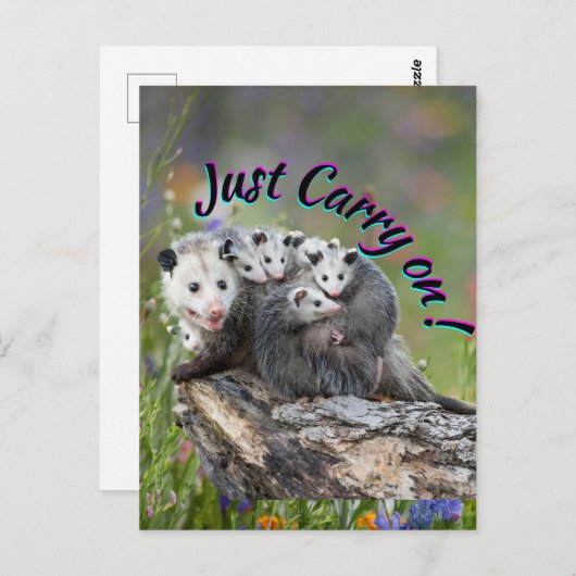 よ運く！ ポストカード (正面/裏面)