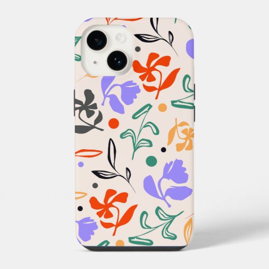 らくがきガーデン iPhoneケース (裏面)
