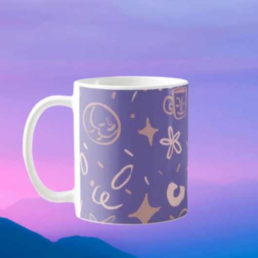 らくがきデライト コーヒーマグカップ